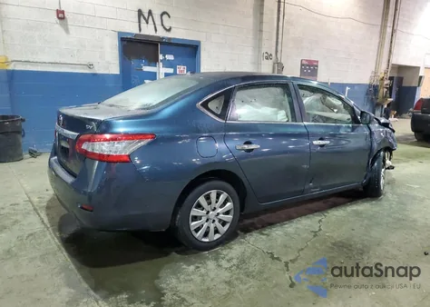 2015 Nissan Sentra S from USA, damaged, VIN 3N1AB7AP2FY259187